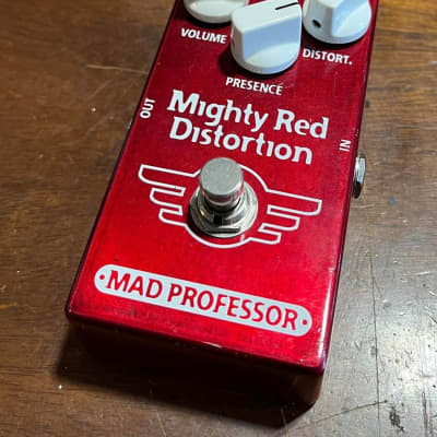 Mad Professor Mighty Red Distortion with orig box etc - Red image 5