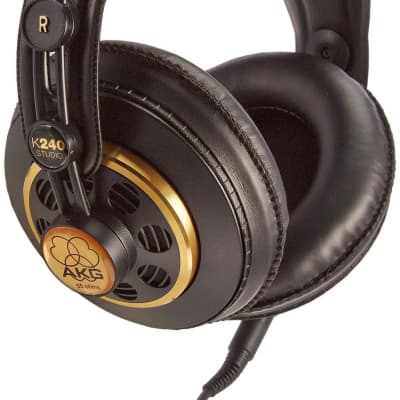 AKG K240 Studio Semi-Open Over-Ear Professional Studio Headphones