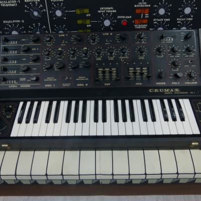 Crumar DS2 Synthesizer - Fully tested and revised by Moogchild Synthdrome