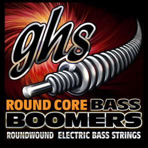 GHS Round Core Bass Boomers Universal Long Scale Medium Electric Bass Strings 45-105