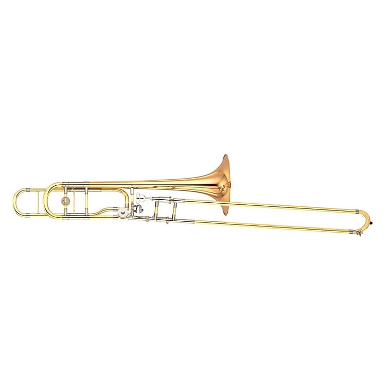 Yamaha YSL-882GO Xeno Professional Trombone with F Attachment (Gold brass bell) image 1