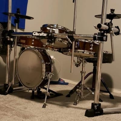 Pintech Electric Drum Set with Mesh Heads and Wooden Shells image 3