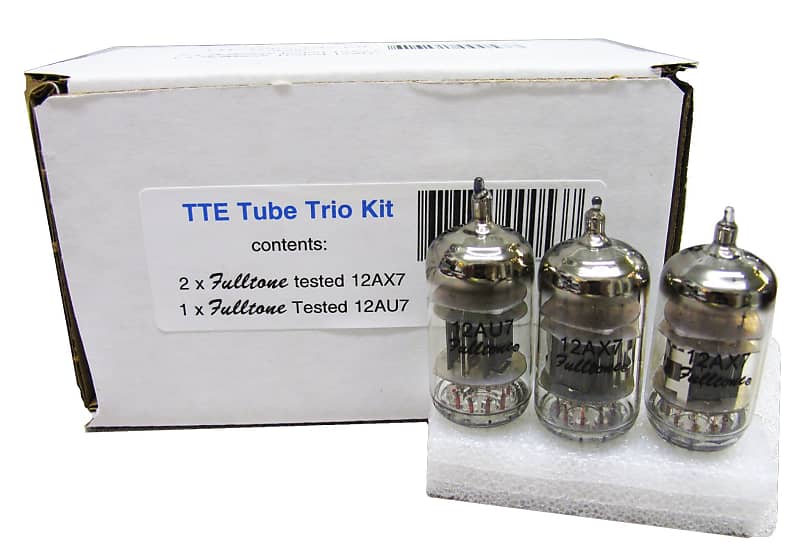 Fulltone Tube Tape Echo Delay TTE Tube Trio Kit 12AX7 12AU7 image 1