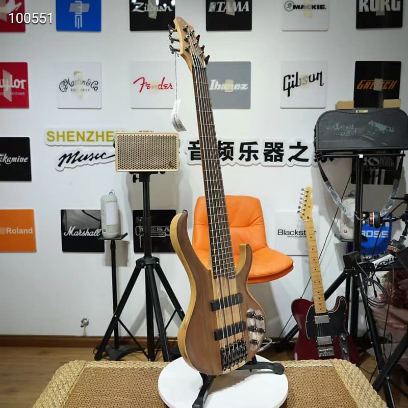 Ibanez BTB676NTF Electric Bass Natural Flat