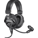 Audio-Technica BPHS1 Broadcast Stereo Headset Headphones/Dynamic Cardioid Microphone