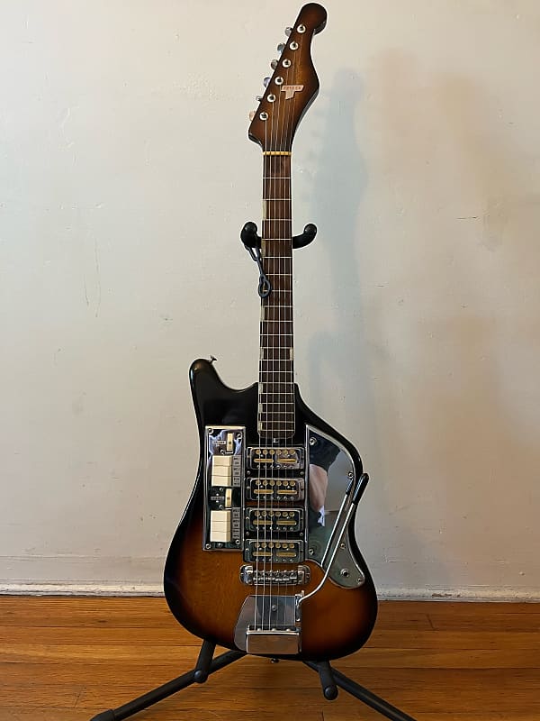 Teisco SS4L, SS-4L Mid-1960s Sunburst | Reverb