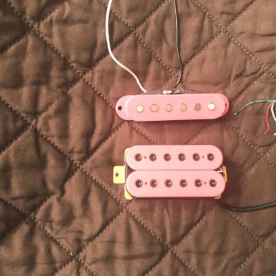 Ibanez,Jem Jr Guitar PICKUPS/Florescent Pink/Neck&Middle,From New Guitar/Open Box..  2019 Flores image 1