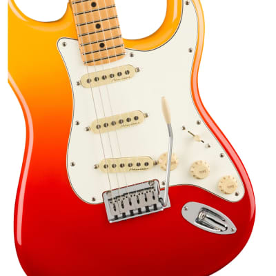 Fender Player Plus Stratocaster Guitar Maple Fingerboard - Tequila Sunrise image 1