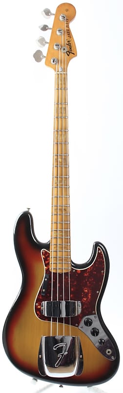 1975 Fender Jazz Bass sunburst | Reverb Canada