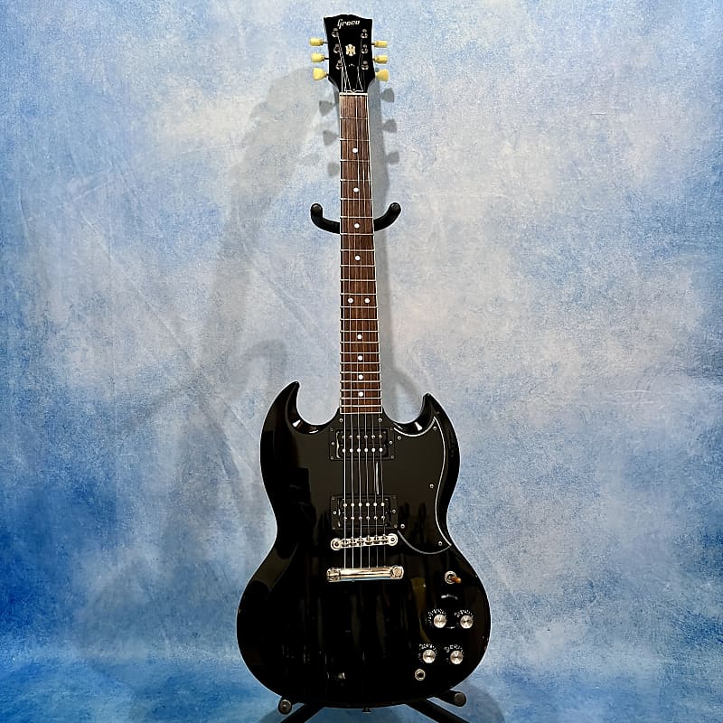 Greco SG SS-600P2 1985 Black Made in Japan