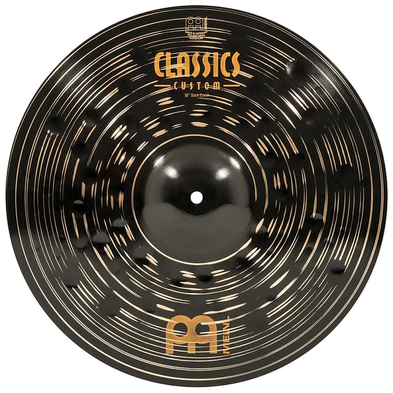 Meinl Classics Custom Dark Crash Cymbal 16 image 1