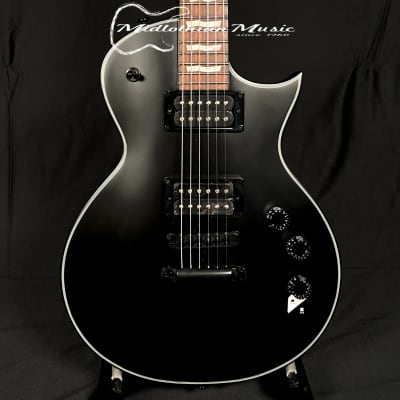 ESP LTD - Eclipse EC-256 Electric Guitar - Black Satin Finish image 2