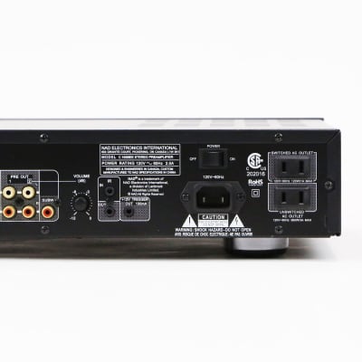 2013 NAD C165BEE Stereo Preamplifier Home Audio HiFi Studio Amplifier PreAmp Pre-Amplifier Unit Record LP Player image 11