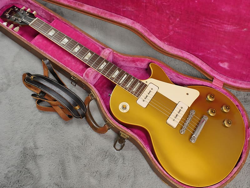 Gibson Les Paul Standard Goldtop Tunomatic late 1955 + OHSC - Near  MINT condition image 1