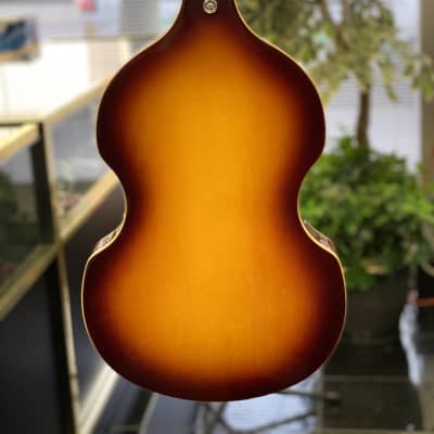 Jay Turser Violin Bass  Vintage Sunburst image 4