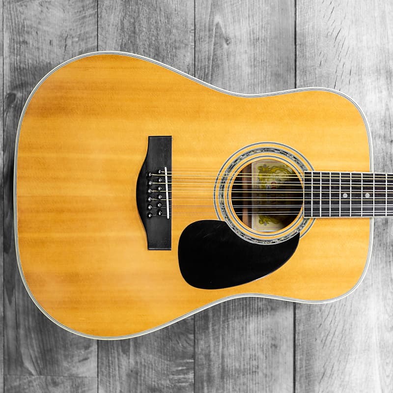 Suzuki 1976 Three-S F250 12-Sring Acoustic Guitar w/CBC | Reverb