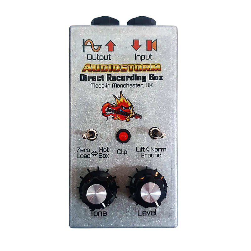 Audiostorm Direct Recording Box power attenuator DI addon Reverb UK
