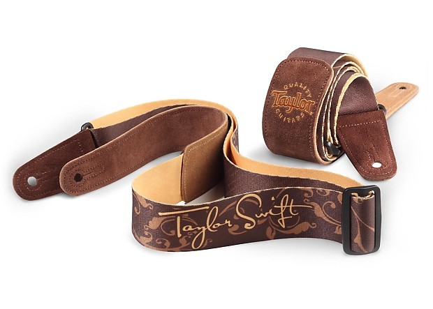 Taylor Taylor Swift Suede Guitar Strap image 1