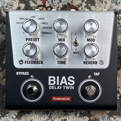 Positive Grid Bias Delay Twin Guitar Effect Pedal! G137 for sale