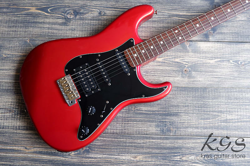 Fernandes SSH-40 Limited Edition Stratocaster 1986-1989 Red | Reverb