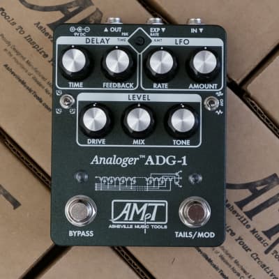 Asheville Music Tools ADG-1 Analog Delay, 2022, Dusk Emerald