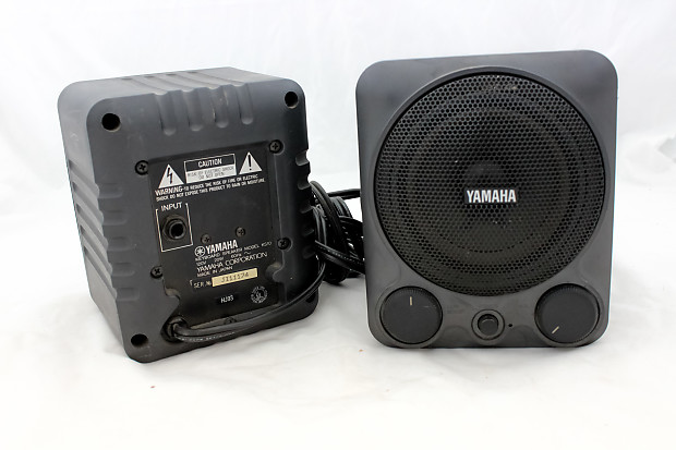 2) Yamaha Vintage KS10 Powered Speaker Monitors - Keyboard / Audio