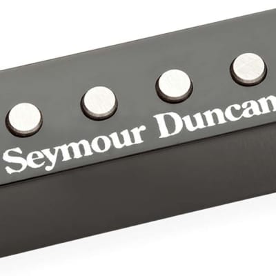 Seymour Duncan STK-S4b Classic Stack Plus Strat Bridge Pickup, Black image 1