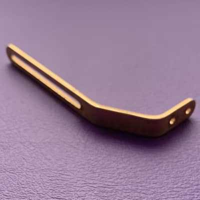 Gold Hardware pickguard bracket relic project for Gibson harmony ARCHTOP image 1