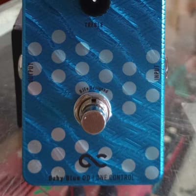 One Control Blue Bee OD 4K Mini Custom Pedal | Reverb