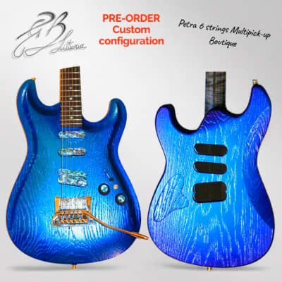 Valley Arts Custom Pro USA Blue | Reverb