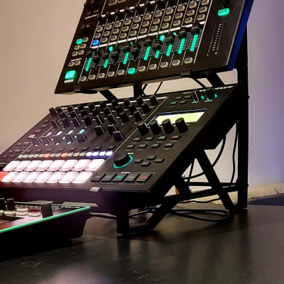 Plus Support Roland Aira Two Tier Double Stand 2024 - Black