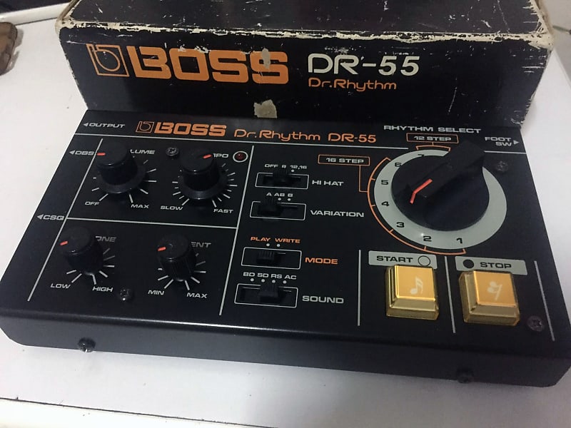 BOSS / Roland Dr Rhythm DR-55 Vintage Analogue Drum Machine W/ OG