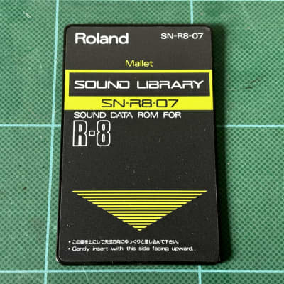 Roland SN-R8-07 Mallet ROM CARD for ROLAND R8 R-8 MKⅡ