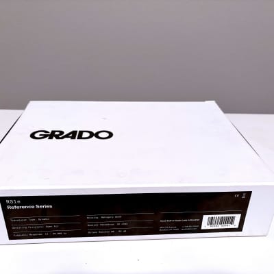 Grado Labs RS1e Open-back Headphones 2010s - Black/Natural Mahogany image 2