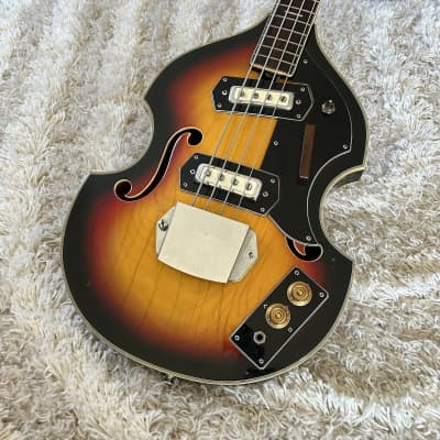 1960s Greco Viola 4-String Hollowbody Bass for sale