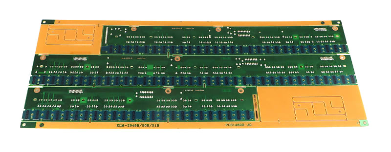 Korg 510C90172949 Low/Mid/Hi Key Contact PCB for SP-170S