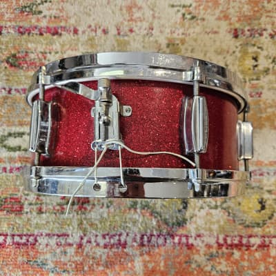 Zim Gar 12x5" Red Sparkle Snare Drum - Japan 1960s image 7