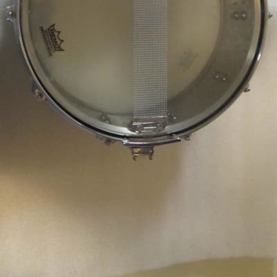 Mapex 5.5x14  Snare 2003  Precious Metals Hammered Stainless Steel image 3