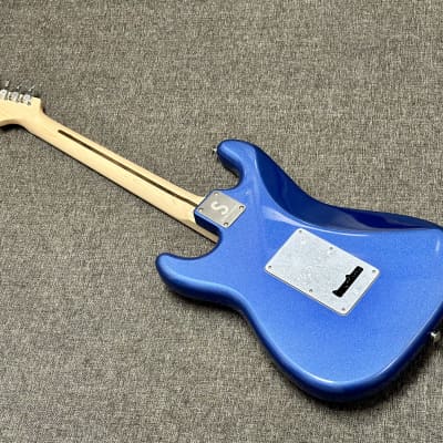 Stratocaster Partscaster, Metallic Blue (Stratosphere, Mighty Mite, Warmoth, DiMarzio) image 7