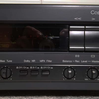1991 Nakamichi Stereo Cassette Deck 2 Recorder 1-Owner Serviced New Belts 09-14-2023 Excellent #699 image 4