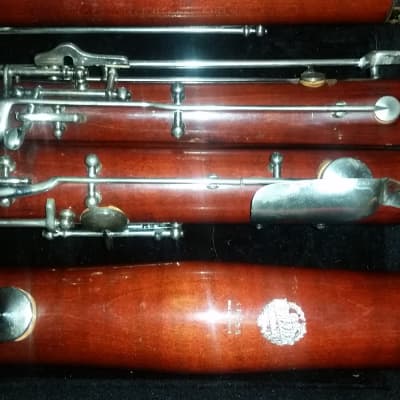 Huller Wooden Intermediate Bassoon--Fully Restored, ProTec Case! image 3