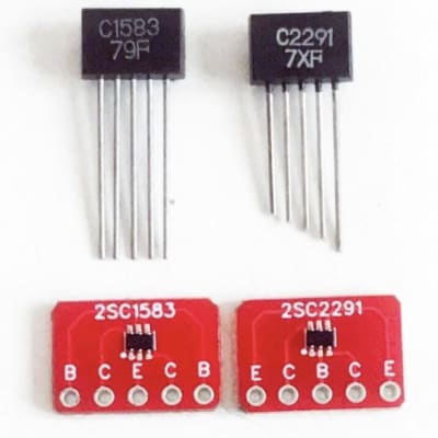 4PCS SMD replacement Roland TB-303 dual transistors 2SC1583 2SC2291