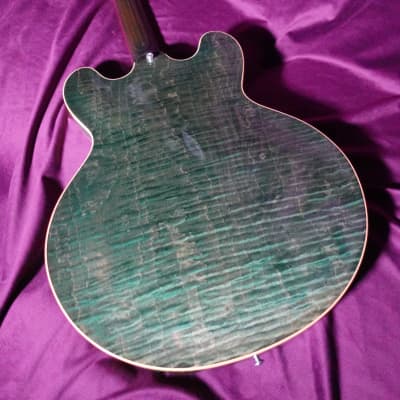 Gibson ES335 Figured 2015 - Ocean Turquoise Green image 12