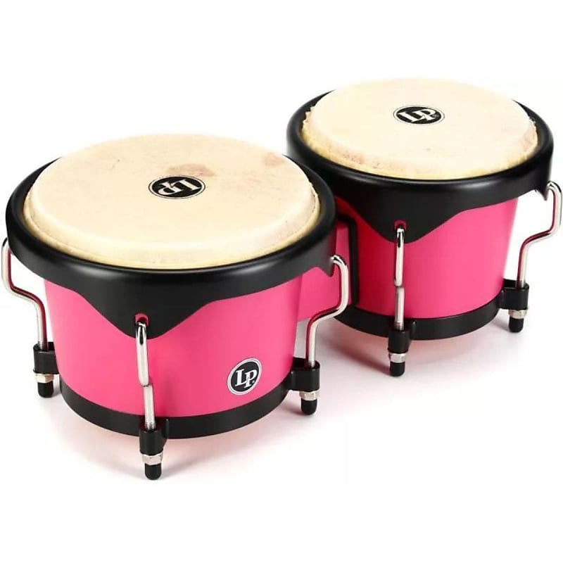 Latin Percussion Discovery Series Bongos With Free Bag, Rose | Reverb