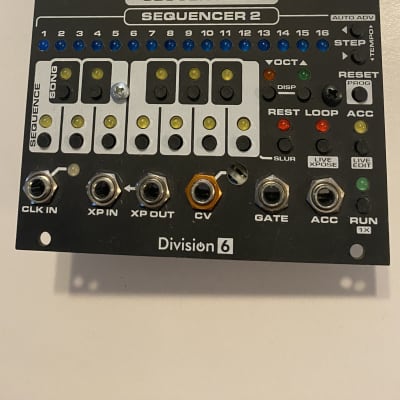Division 6 Dual Mini Sequencer - black image 1