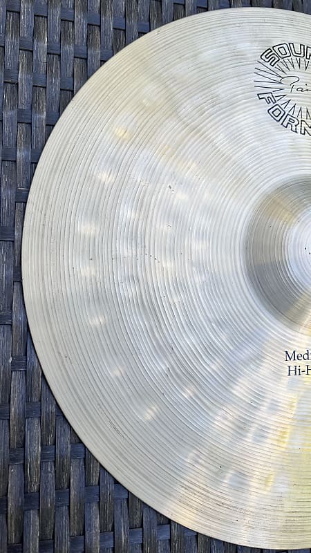 Paiste Sound Formula 14” Medium Heavy hi hat cymbals | Reverb