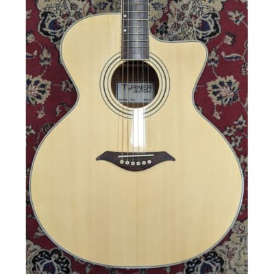 Turner 45CE Electro Acoustic Jumbo Guitar image 3