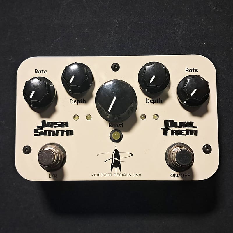 ギター JOSH SMITH Dual Trem /Rockett Pedals Rockett Josh Smith Dual Trem – Motor City Guitar