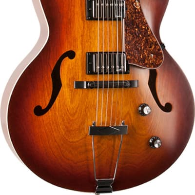 Godin 5th Avenue CW Kingpin II HB Hollowbody Electric Guitar, Cognac Burst image 2