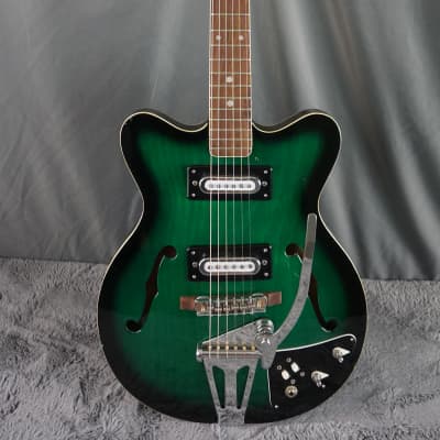 Crestwood Hollowbody Electric - Green image 2